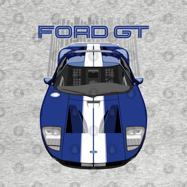 Ford GT-2005-2006-blue by V8social